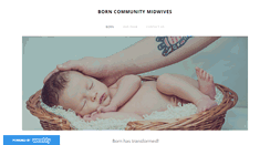 Desktop Screenshot of bornmidwives.com